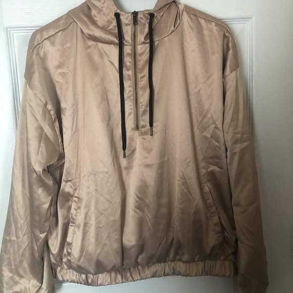Metallic gold pullover hoodie - Picture 1 of 2